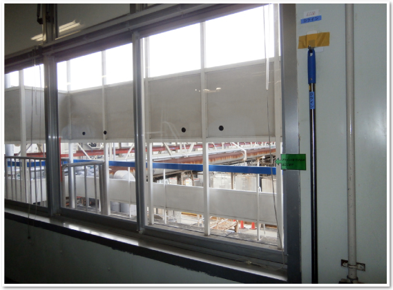 サン・ウインド窓の断熱工事（エコ窓）の導入事例：L社 アイスクリーム工場 様